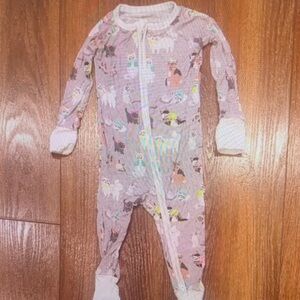 Adorable Animal Print Kids One Piece